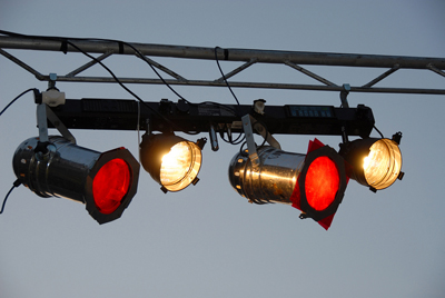 stage lighting equipment basic staged hire comes standard mobile